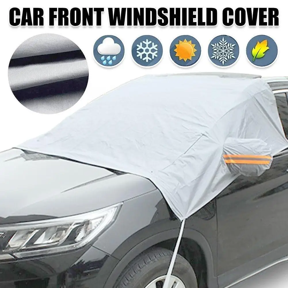 

Car Windshield Snow Cover Automobile Magnetic Sunshade Frost Waterproof Magnetic Auto Anti Edge Ice Outdoor Protector with Z8X6