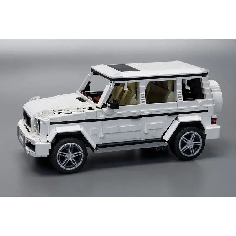 MOC-44956 Высокопроизводительный G63 Roadster 1:16 Сборка Строительный блок Модель 1437