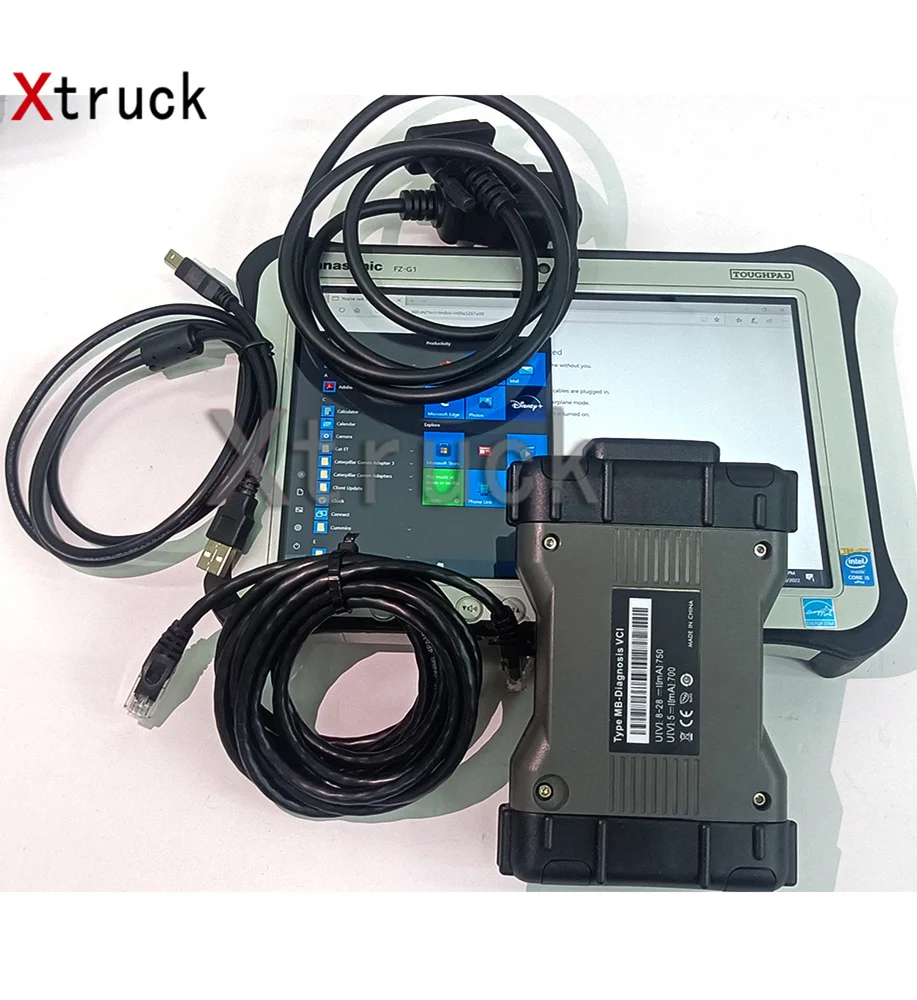 

For MB STAR C6 Wireless Multiplexer mb for Benz C6 C5 Car Truck Diagnostic SD Connect C6 DOIP xentry das wis epc+FZ G1 tablet