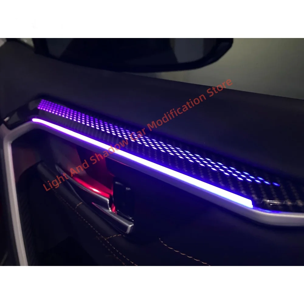 Светодиодный атмосферный светильник для Toyota RAV4/ Wildlander 2020-2023 обновленная