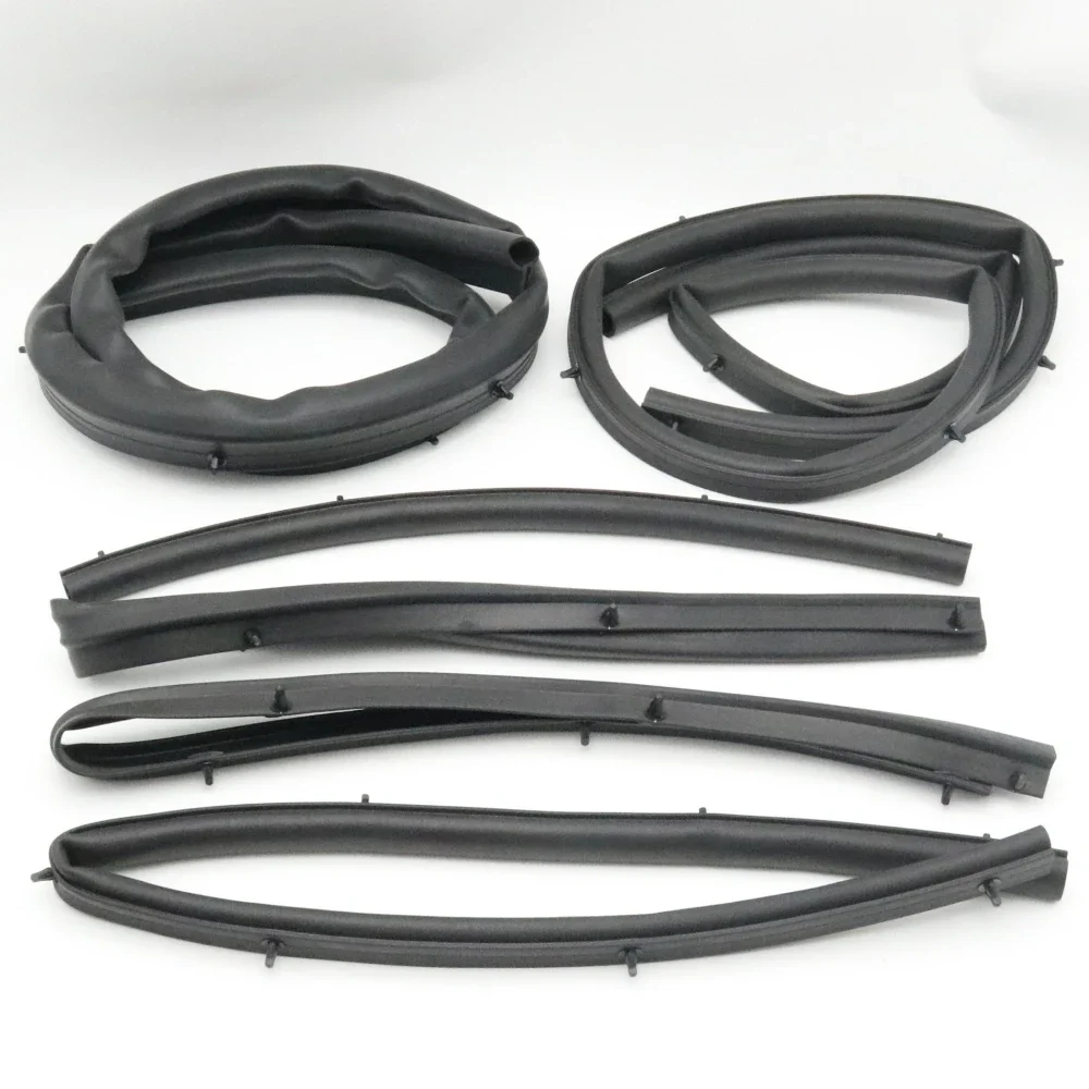 

6 шт./компл. передние резиновые уплотнительные наборы капота для Mitsubishi Pajero Montero Shogun IIII V87 V93 V97 V98 V95 2007-2020