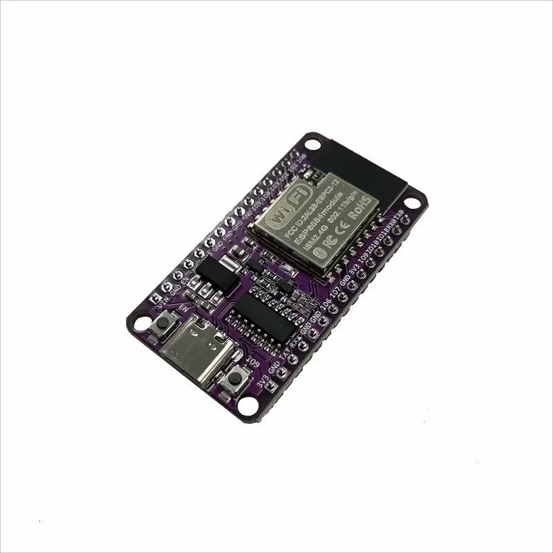 НОВАЯ макетная плата NODEMCU-ESP32-C2 встроенный модуль ESPC2-12 CH340 WIF совместимый с