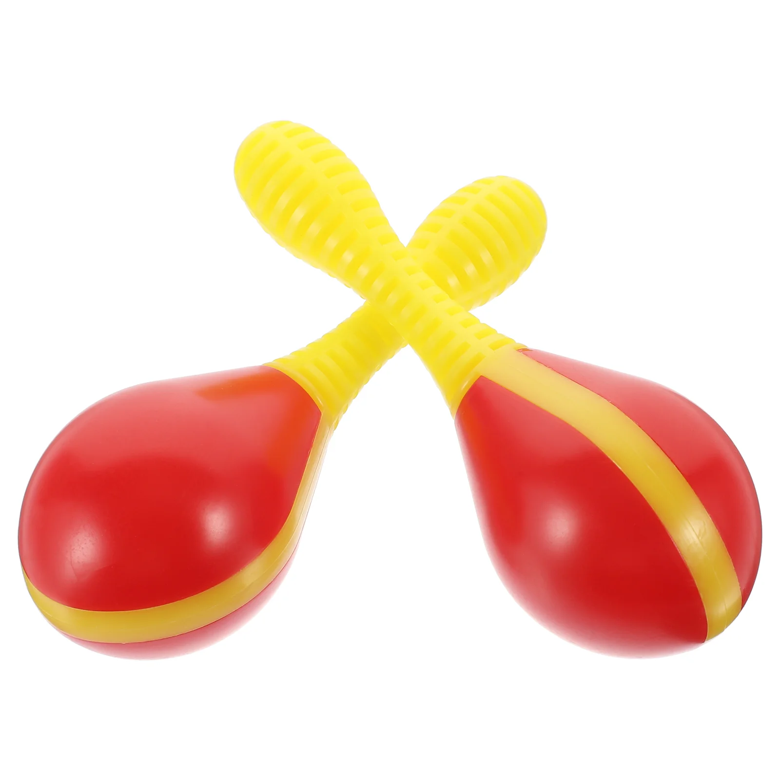 

2 Pairs Plastic Shaker Hammers Sand Hammer Plaything Maracas Educational Toys