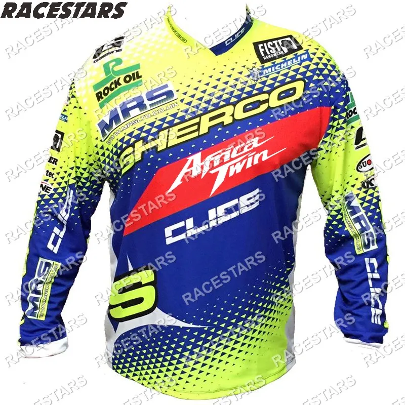 

Enduro Jeresy 2020 Motorcycle Motocross Racing MTB MX Off Road Long Riding Cycling Jersey Bicycle T-shirt BMX Downhill Jersey