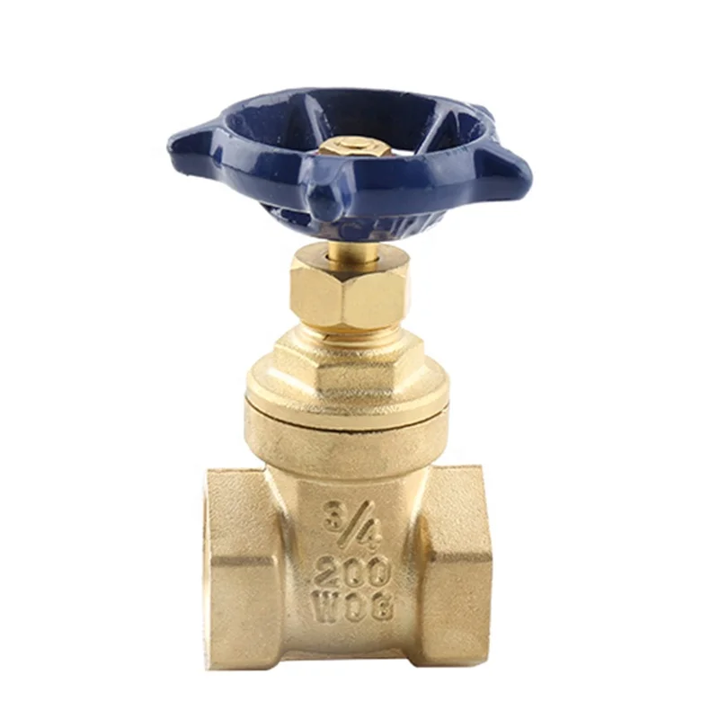 

Passed NSF test 4 inch water brass gate valve