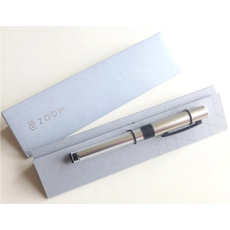 Фото Японская роскошная ручка TOMBOW Zoom L1 Gen, черная, 0.5 мм, для бизнеса, сверхпрочная, роллерная, для плавного письма, для деловых встреч №2
