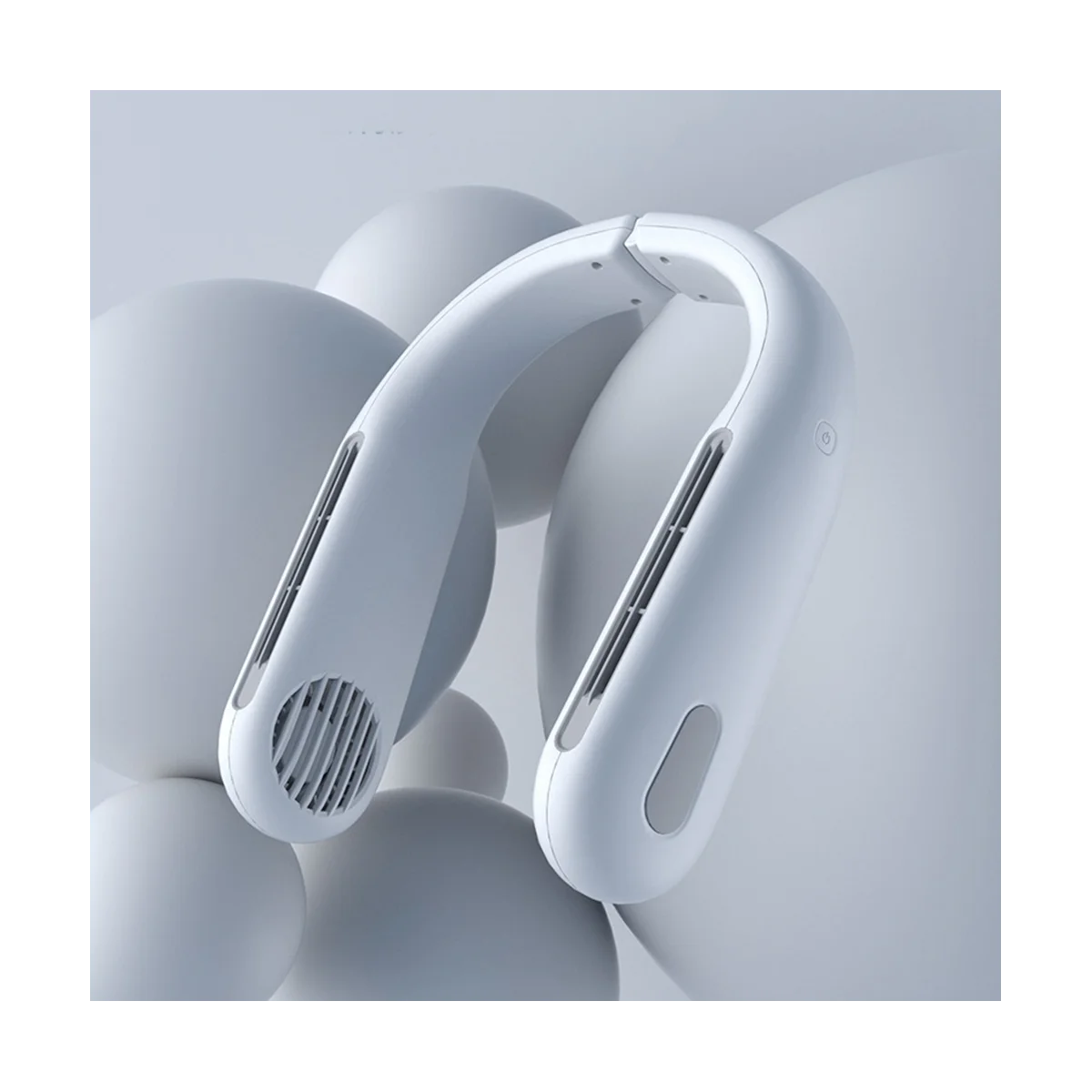 

USB-вентилятор на шею с вращающимся валом, портативный универсальный, без листьев, для студентов, мужчин и женщин