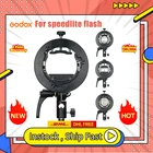 Крепление для вспышки Godox S2 Bowens S-образный держатель кронштейн для Godox V1 V860II AD200 AD400PRO Speedlite вспышка тубус софтбокс