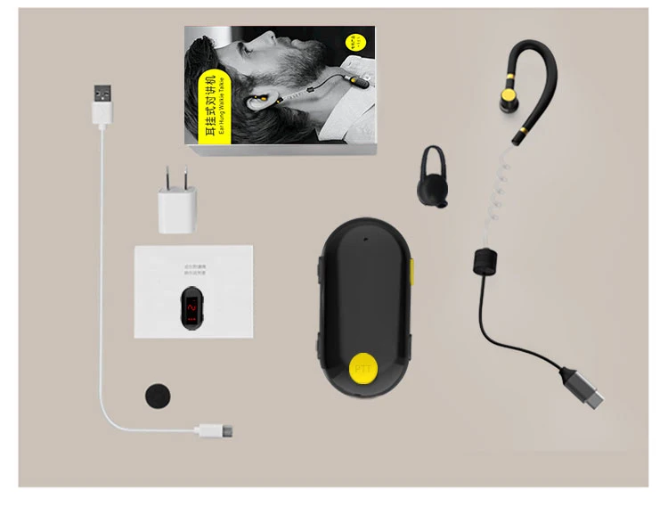 XIERDE мини-кабель lstener Walkie Talkie миниатюрный слух ушной подвесной тип бар отель салон
