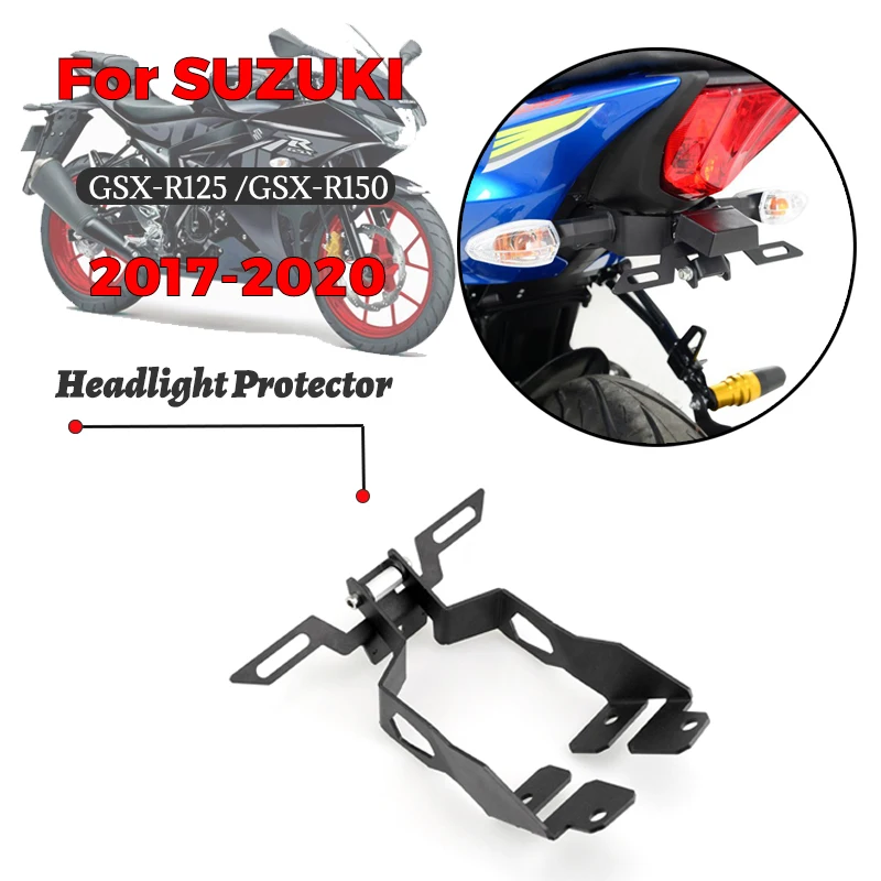 Подходит для SUZUKI GSX-R125 GSX-R150 GSX-S125 GSX-S150 2017-2020 стойка для аксессуаров для заднего багажника мотоцикла с поддержкой номерного знака