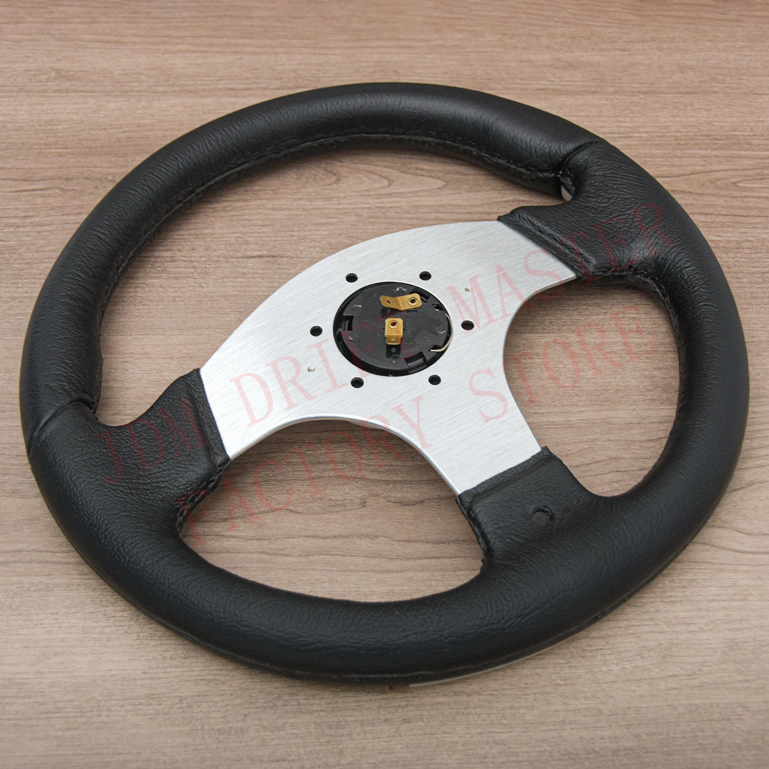 14-дюймовый 350-мм автомобильный спортивный кожаный руль гоночного типа для