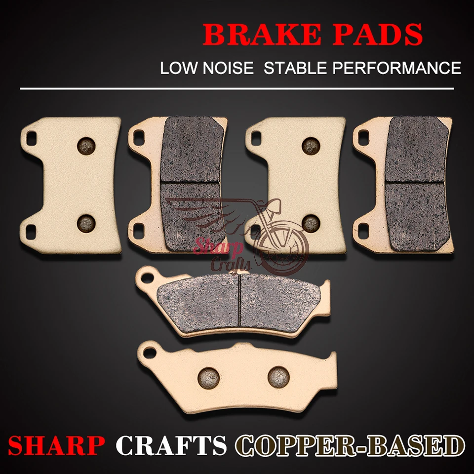 

Front Rear Brake Pads For MOTO GUZZI California Jackel Special 1100 99-01 Stone/EV/Special Series Vintage 06-08 V1100 Grio 1100