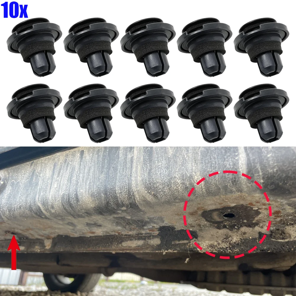 

10x автоматическая боковая юбка, защитная панель, нижняя пряжка, зажим, аксессуары для интерьера для Subaru Forester SH 2008-2012 909140055