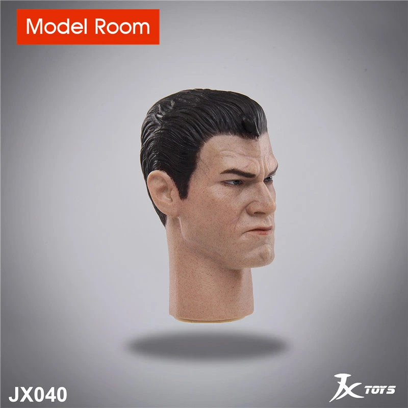 JXTOYS JX040 1/6 голова Карателя из комиксов мужская модель с резьбой по голове солдата