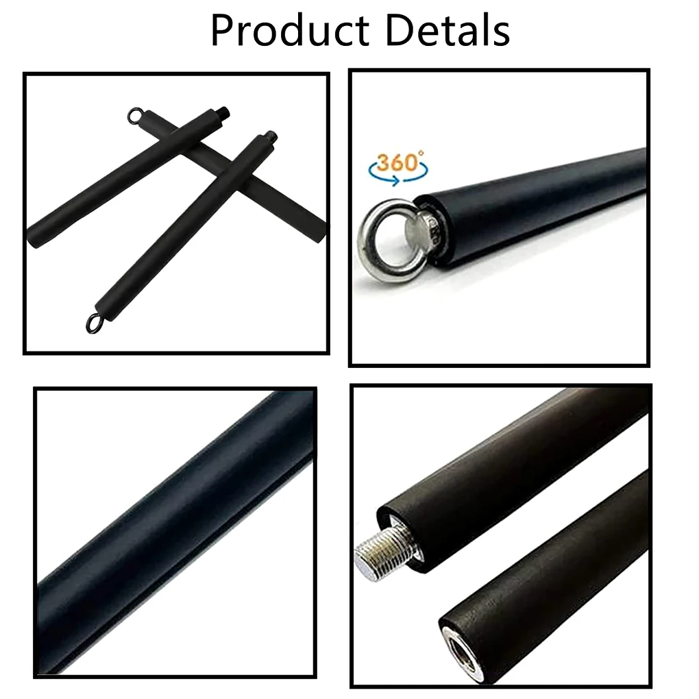

Workout Resistance Bar Stainless Steel Stick Yoga Portable Exercise Strength Power Equipment Set Accessories Household