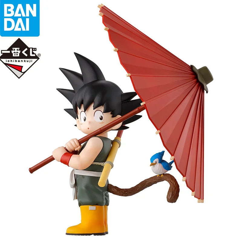В наличии Bandai Ichiban Kuji Dragon Ball Fantastic Adventure Last One Son Goku Boy Toy Фигурки Brinquedos Toys