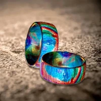 acrylic ring for women colorful gypsophila ring index finger rings girls vintage female beautiful jewelry birthday gifts
