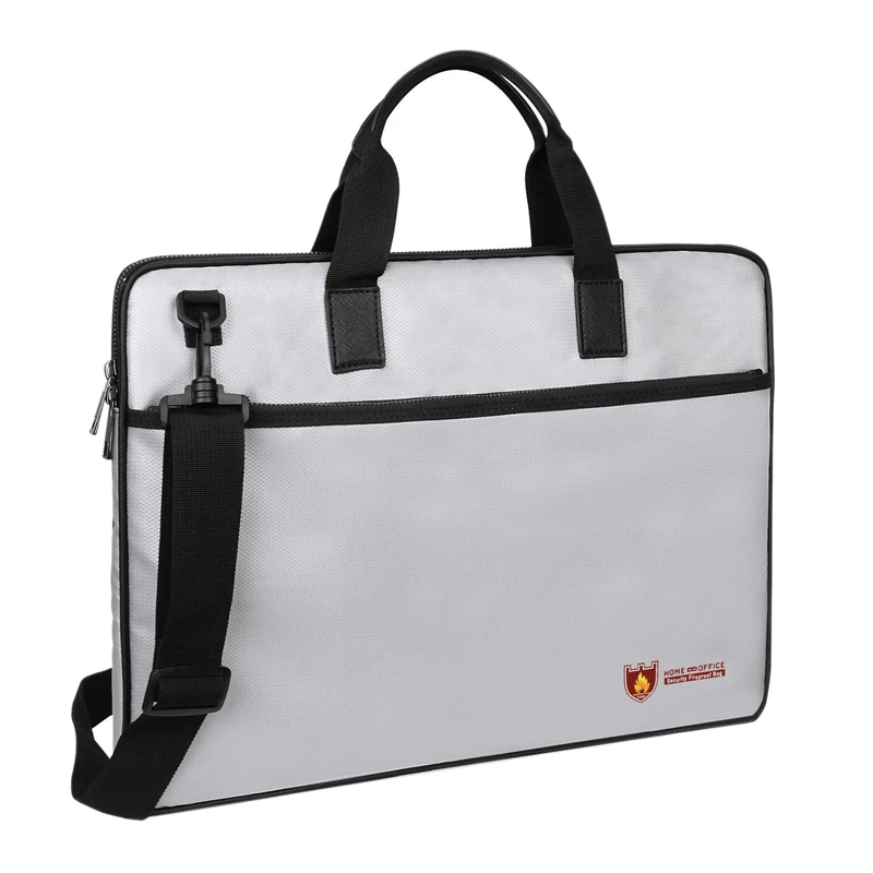 

Fireproof Briefcase, High Temperature Resistant Silicone Fiberglass Bag, Suitable For Important Document Protection