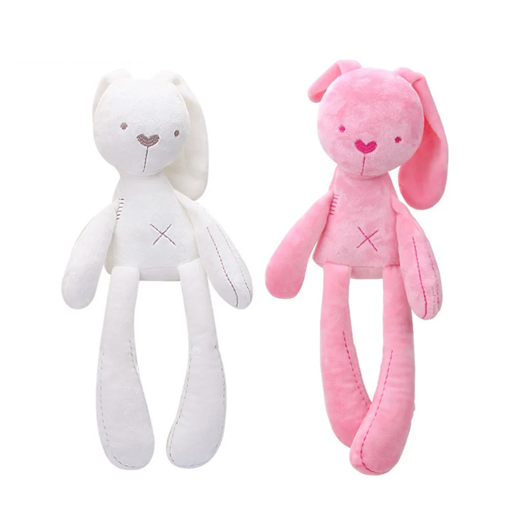 

2pcs Plush Adorable Soft Funny Stuffed Dolls Rabbit Plush Toys Stuffed Bunny Dolls