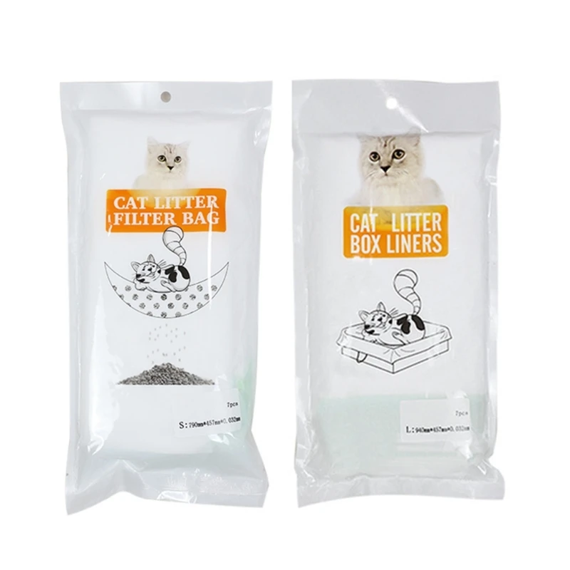 Liners Nonstick Sifting Smooth Quick Cleaning Waste Bags Wit