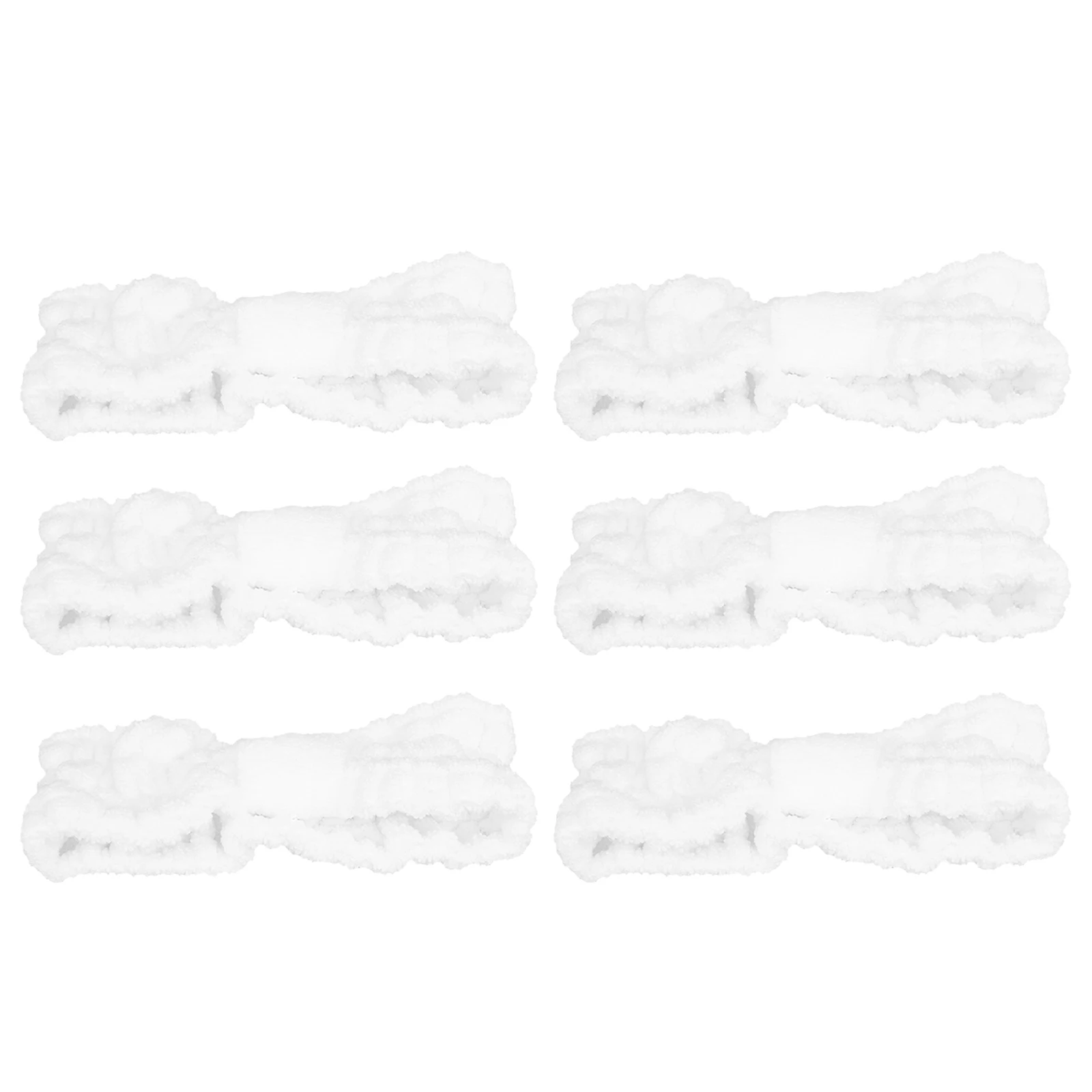 

6PCS Microfiber Headbands Soft Elastic Bowknot Hair Bands for Makeup Face Washing Sports Supplies headbands headbands headbands