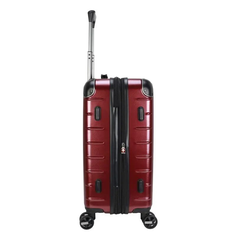 

Новый роскошный темно-бордовый чемодан 21 дюйм-стильный набор для комфортного путешествия!