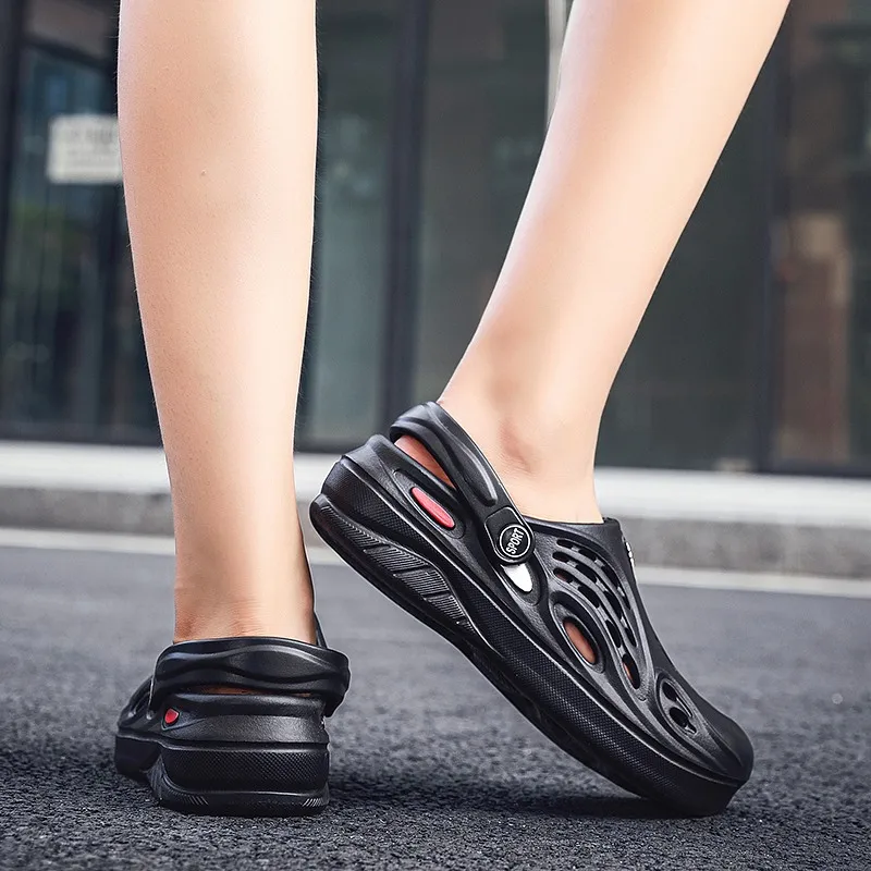 Unisex Casual Clogs Men Women Light Beach Sandals Comfortable Garden Shoes Breathable Size 36-45
