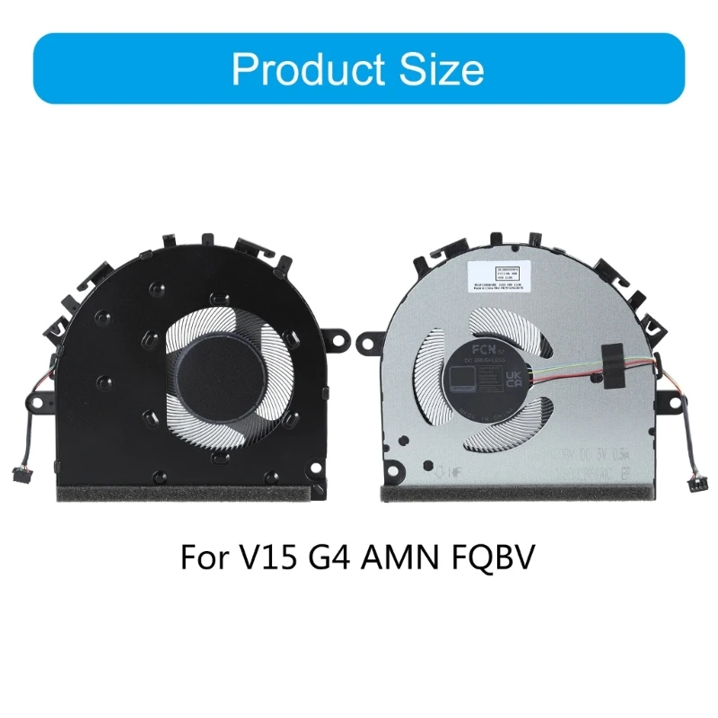 Охлаждающий вентилятор для ноутбука серии AMN FQBV металлический высокая