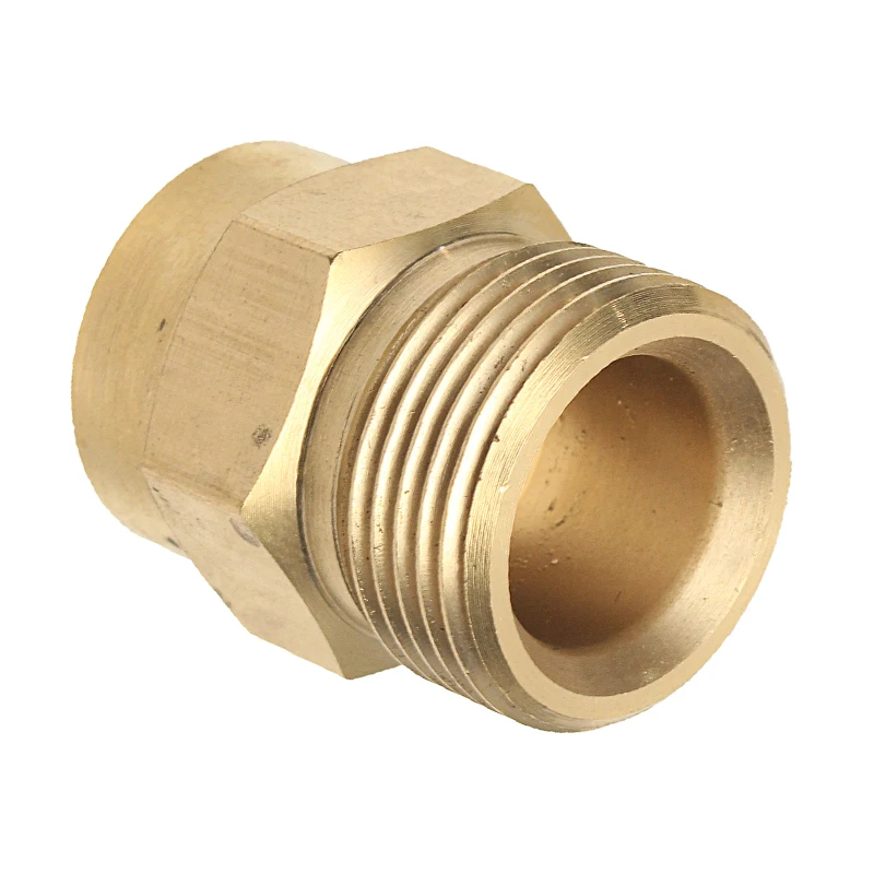 

Латунный адаптер для мойки 1/4 F-M22, переходник для пенной насадки 1/4 F-M22, для водяных инструментов высокого давления