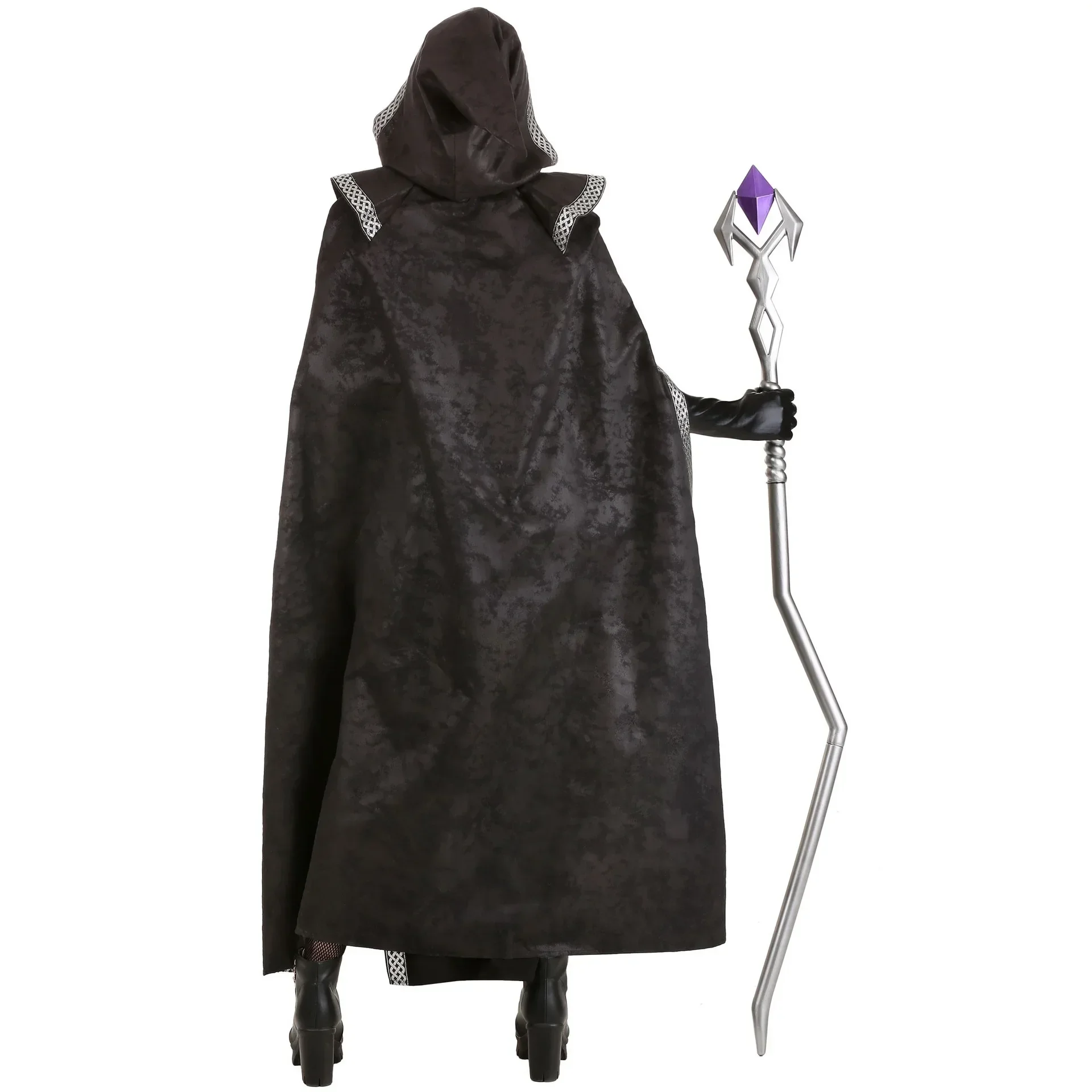 Хэллоуин для взрослых темное волшебное платье средневековое волшебника с