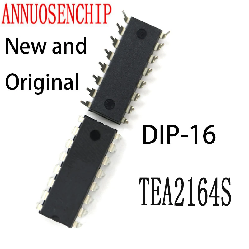 Новые и оригинальные DIP16 2164 DIP-16 DIP TEA2164, 5 шт.