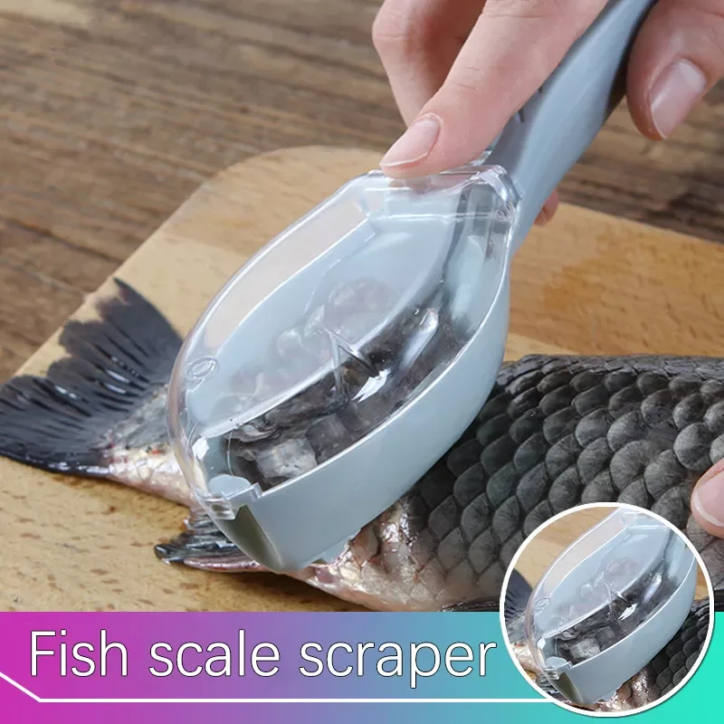 

2023New Scale Fast Remove Fish Cleaning Peeler Scraper Seafood Tools Fish Skin Brush Scraping Fish Bone Tweezers Fish Knife Gra