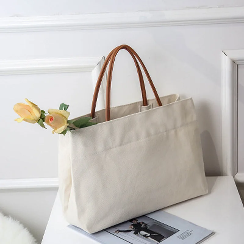 SWDF 2023 Women Summer Hawaii Beach Bags Ins Brand Exposure Bags Woman Simple Large Capacity Handbag  Lady Korean Version Totes