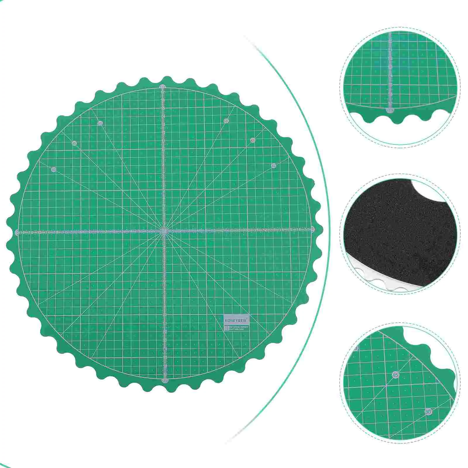 

Mat Cutting Rotary Fabric Rotating Board Sewing Craft Self Carving Diy Quilting Scrapbooking Pad Projects Tool Crafts Round