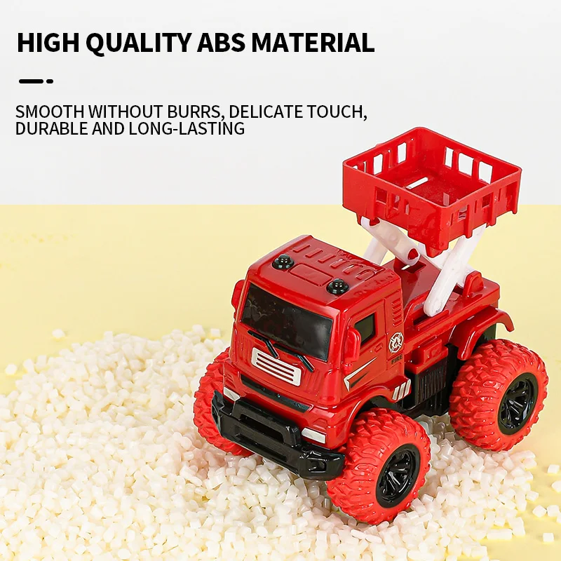 sterowane bezwładność Seria samochodzików Wytrzymała konstrukcja z tworzywa sztucznego Odpowiednia dla chłopców i dziewcząt w...