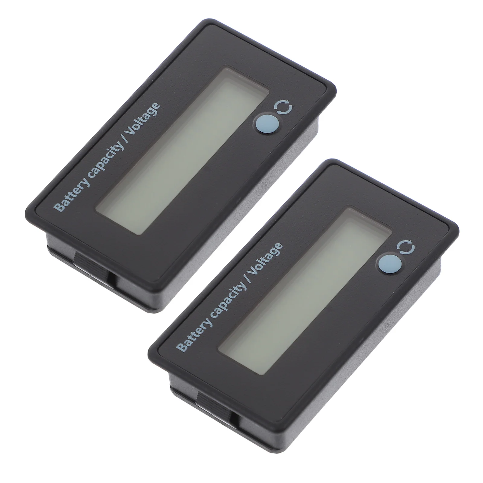 

1 Pc Professional Voltage Indicator LCD Meter for Electromobile Vehicle