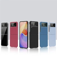 ultra slim phone case pc hard back cover shockproof protective phone shell for samsung galaxy z flip 4 phone accessories
