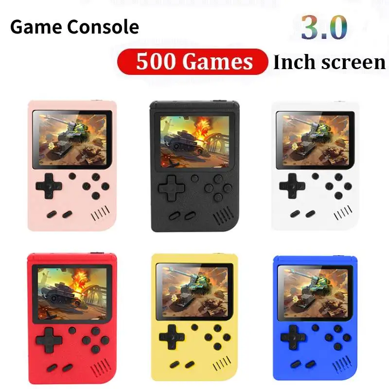 Портативная Игровая Консоль В Стиле Ретро С 3-дюймовым Tft-экраном 800/500/400 Fc