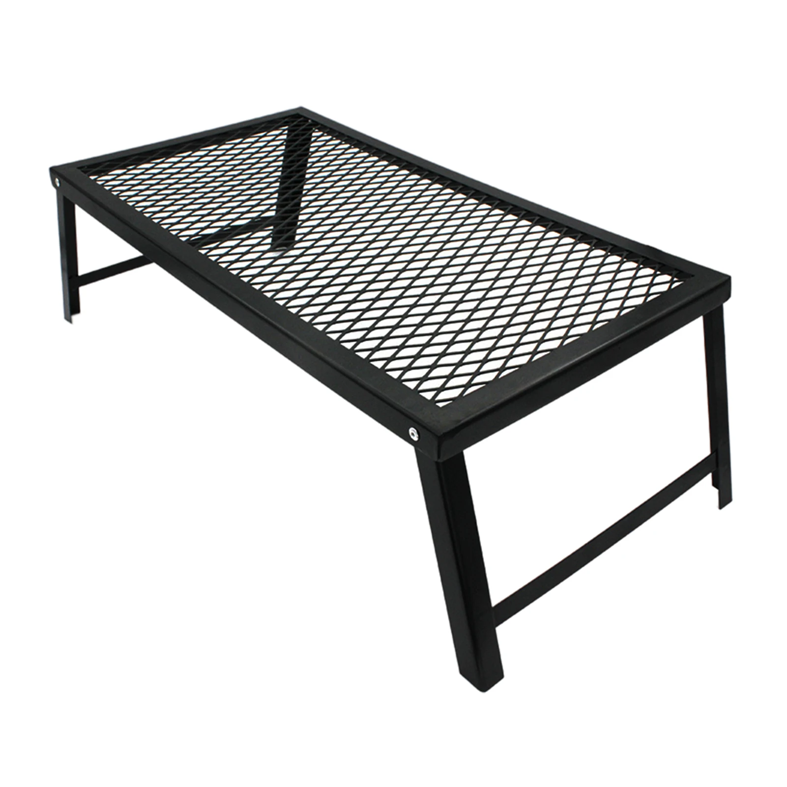 

Iron Net Table Outdoor Camping Picnic Tea Self Driving Travel Portable Folding Small Table Cooking Grill Mat Racks Picnic Tools