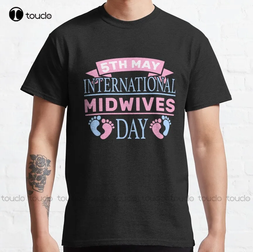 

International Midwives Day Pro Choice, My Uterus My Choice Classic T-Shirt Red Shirts For Women Creative Funny Tee Xs-5Xl Retro