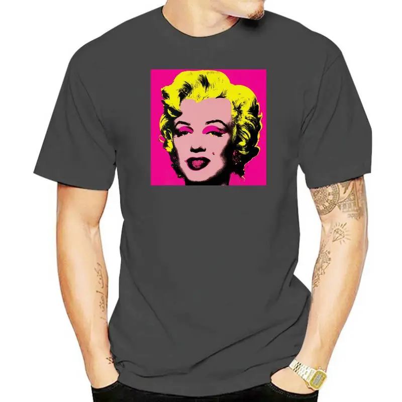 

Мужская футболка MARILYN MONROE Marylin Aandy WARHOL Pop Art New York Moma