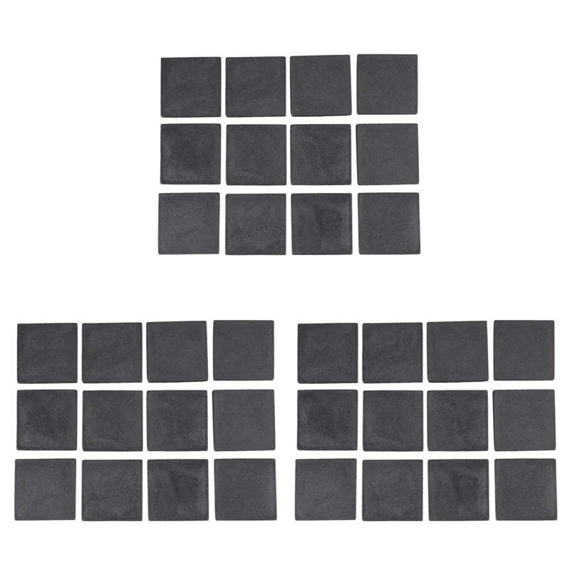 

New 50Mm X 50Mm Plastic Square End Blind Plugs Cap Pipe Inserts 36Pcs