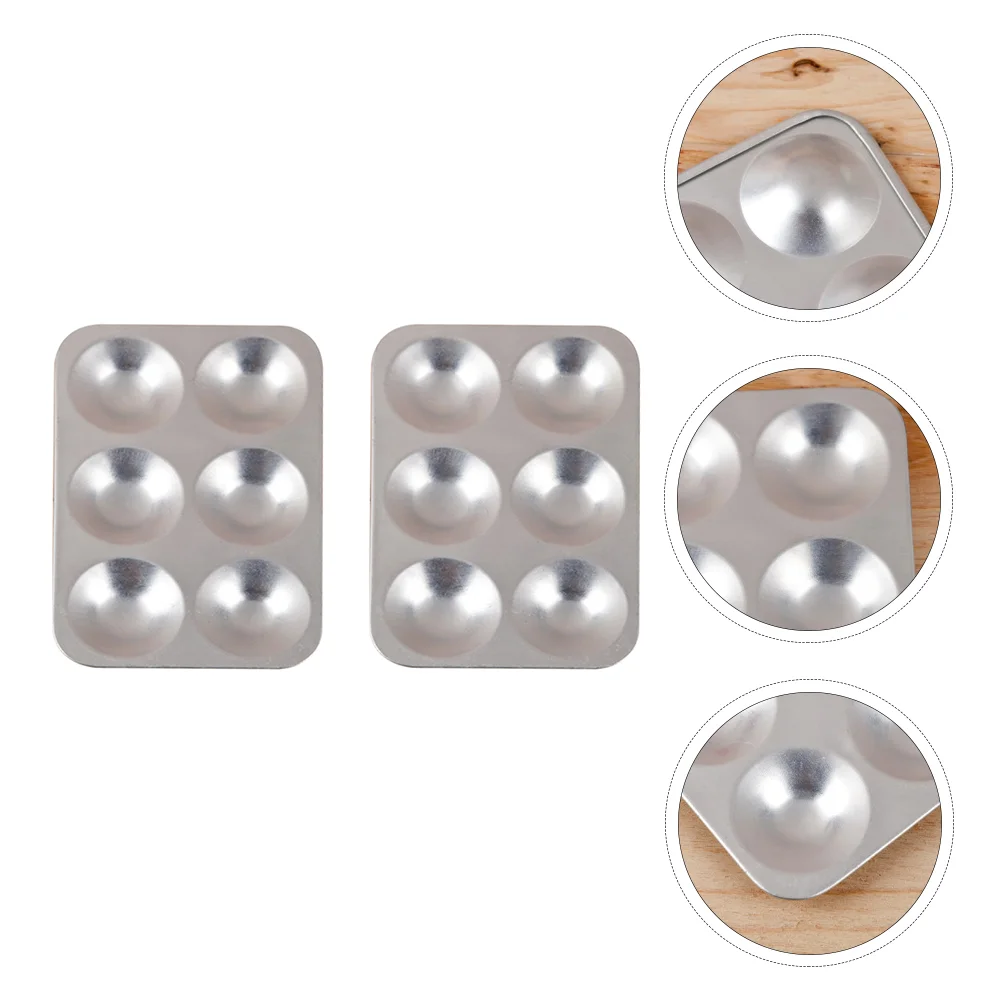 

2Pcs Aluminum Pigment Plate Multi-holes Pigment Holder Pigment Tray Painting Tray for Teachers Painters School