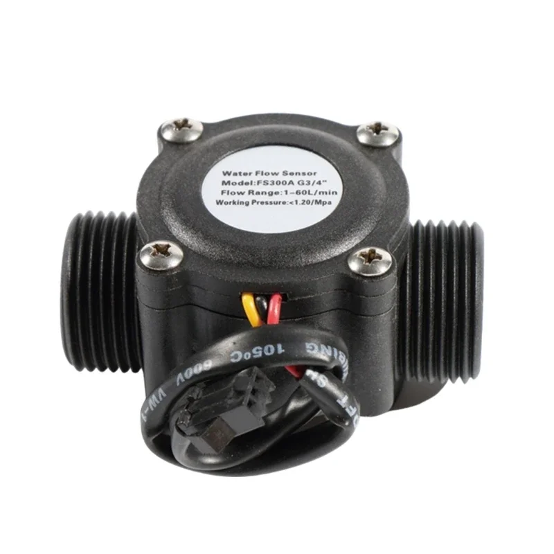 3/4 ''эффект жидкой воды расходомер счетчик расход 3 5 В-24 В 2-60 л/мин