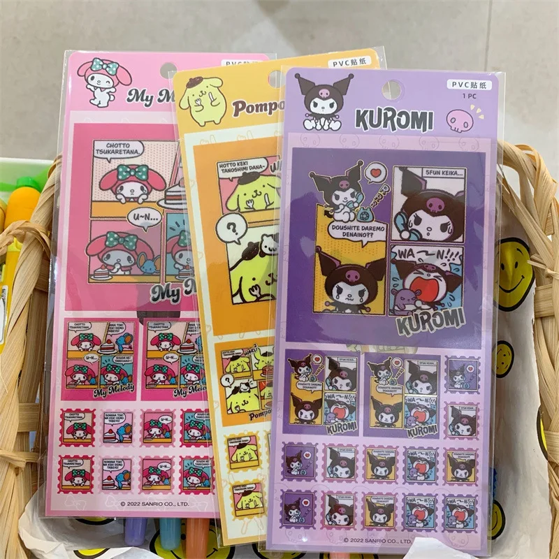 

Cute Cartoon Scrapbooking Stickers Korean Ins Hand Account Creative DIY Deco Material Stickers Kawaii Stationery