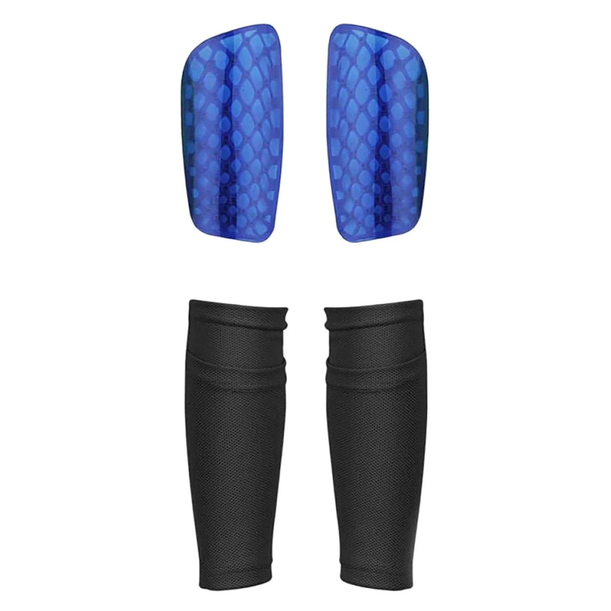 Детские носки + накладки на голень дышащие защитные для футбольных игр