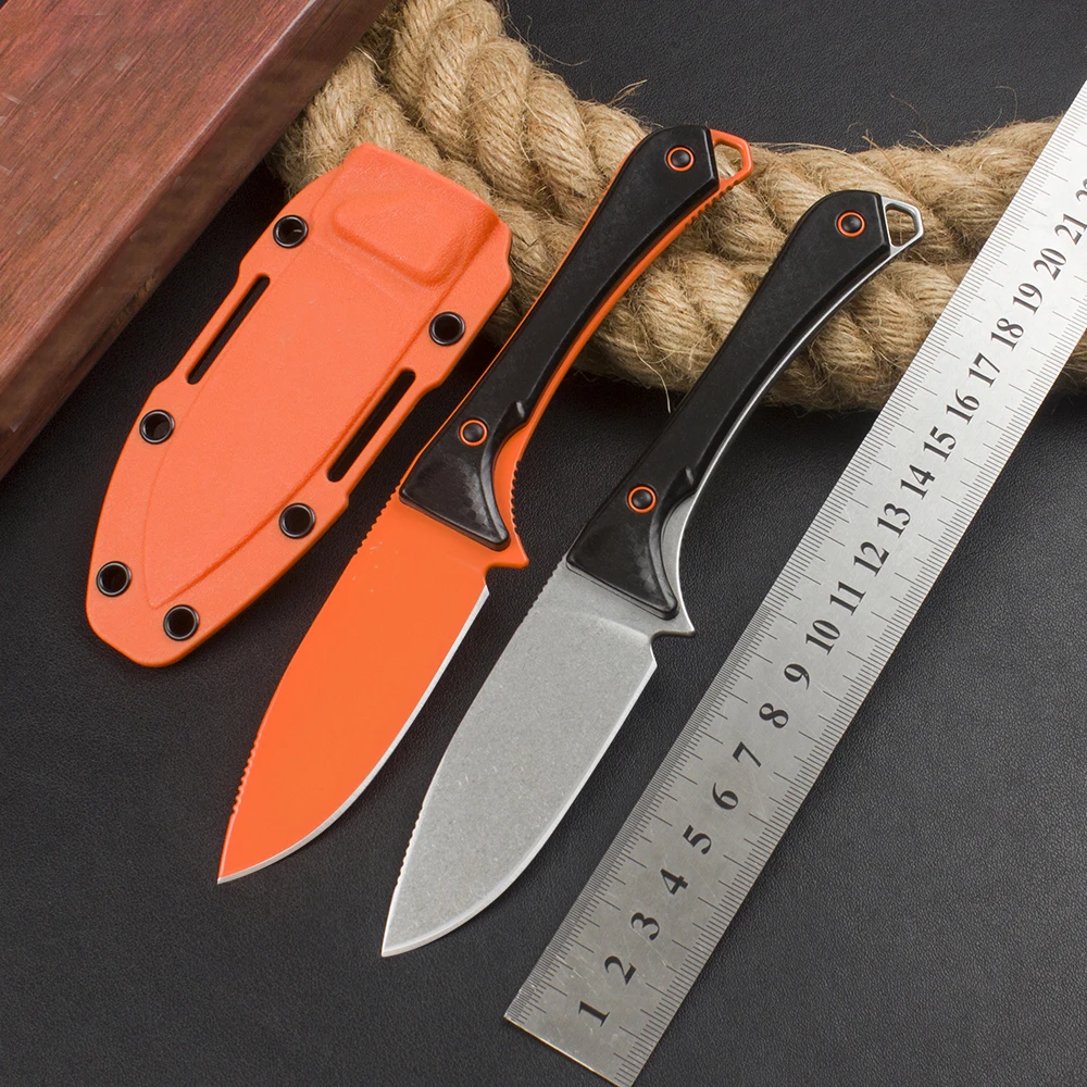 Прямые ножи BM 15201 высота фиксированное лезвие с ножнами выживание на природе