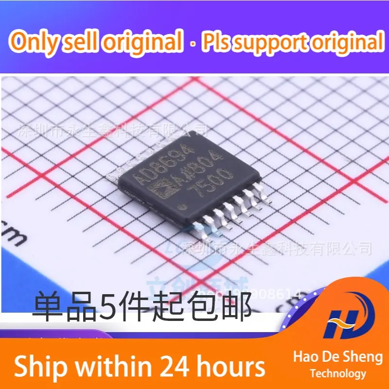 

10PCS/LOT AD8694ARUZ AD8694ARU TSSOP14 LINEAR Amplifier IC New Original In Stock