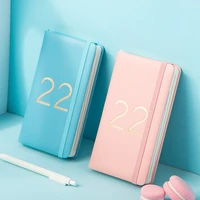 2022 agenda planner organizer diary a6 stationery 48k notebook journal small pocket notepad daily sketchbook office note book