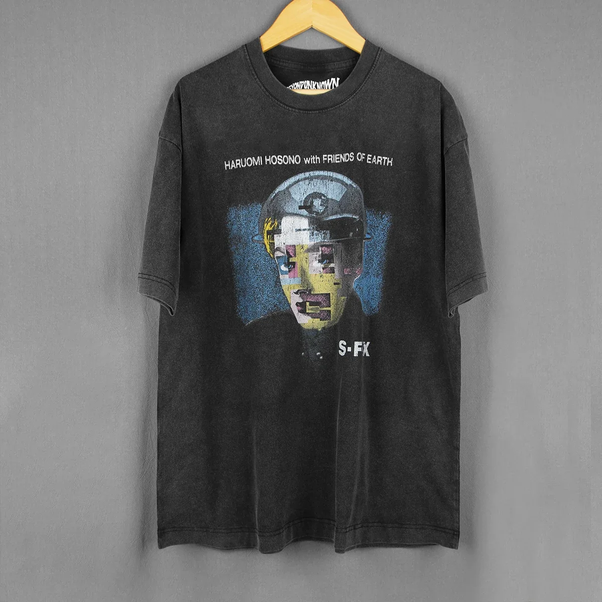Футболка Haruomi Hosono с надписью Friends Of Earth электроэкспериментальная футболка SFX YMO